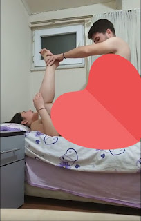Şalvarlı köylü Ferideyi kardeşi yaşındaki gencecik